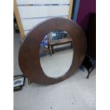 LARGE OVAL MIRROR