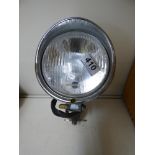 VINTAGE MOTORCYCLE HEADLIGHT