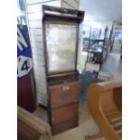 PENINSULAR & ORIENTAL (P & O) STEAM NAVIGATION, ORIGINAL CABIN WASHSTAND WITH ORIGINAL MIRROR