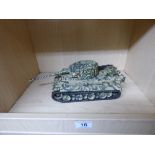 MODEL GERMAN PANZA TANK