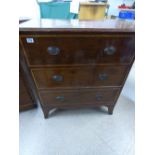 ANTIQUE SECRETAIRE / CHEST OF DRAWERS