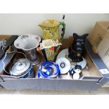 MIXED LOT OF CERAMICS INCLUDING CARLTON WARE & SPODE