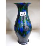 1920s VASE MARKED M. H TO BASE A/F 30 CMS