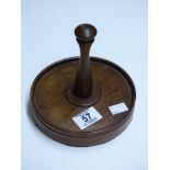 VINTAGE TREEN REEL HOLDER