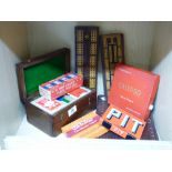 MIXED VINTAGE GAMES INCLUDING WADDINGTONS CALYPSO