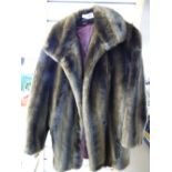 TYBER FAUX FUR LADIES SHORT JACKET