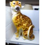 LARGE LEOPARD FIGURE APPROX 55cm / 21.5 inches TALL