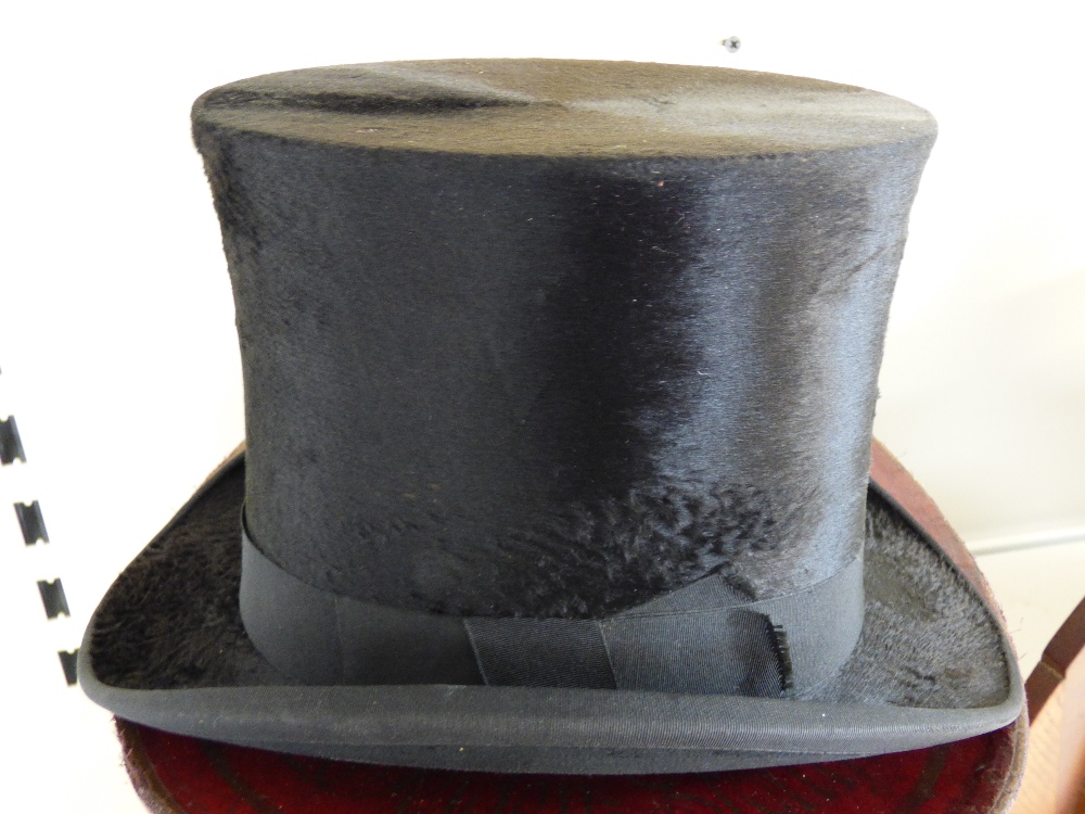 TOP HAT & HAT BOX, ALFRED BENDER, FRANKFURT - Image 5 of 7