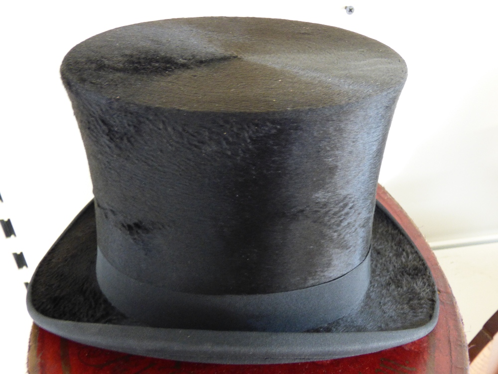 TOP HAT & HAT BOX, ALFRED BENDER, FRANKFURT - Image 6 of 7