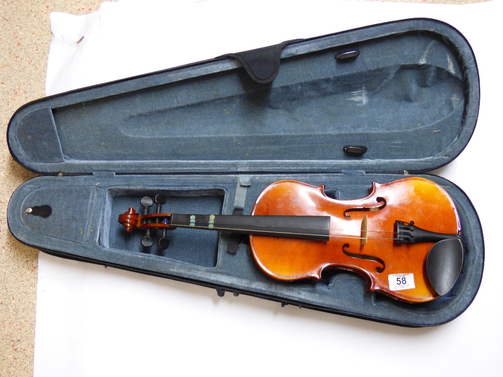 CASED STAGG VIOLIN