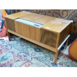 TEAK MID CENTURY HMV STEREOGRAM