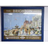 FRAMED & GLAZED BRIGHTON PRINT