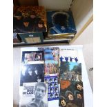 QUANTITY OF ALBUMS, VINYL INCLUDING BEATLES, BOB DYLAN & PAUL MCCARTNEY