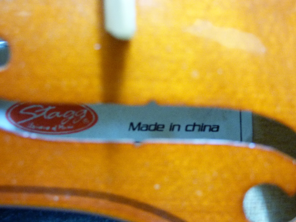 CASED STAGG VIOLIN - Image 2 of 2