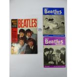 1963 BEATLES EPHEMERA, THE BEATLES BOOK MONTHLY No3 & No4. OCTOBER/NOVEMBER 1963 + MEET THE