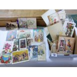 MIXED LOT OF VINTAGE GREETINGS CARDS