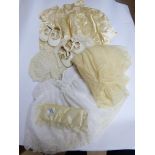 QUANTITY OF VINTAGE CHRISTENING AND BABY CLOTHING