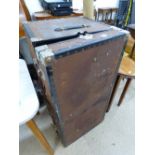 LARGE METAL TRUNK