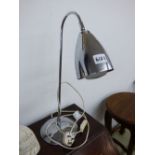 CHROME ANGLEPOISE STYLE LAMP