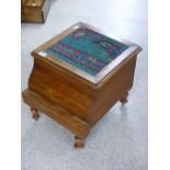 MAHOGANY COMMODE