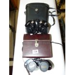 2 X CASED PAIRS OF BINOCULARS