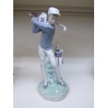 LLADRO FIGURE OF A GOLFER