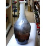 LARGE GLASS VASE 62 CMS