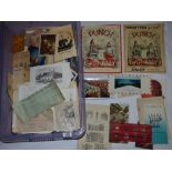 BOX OF EPHEMERA