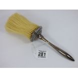 HALL MARKED SILVER HANDLED BRUSH 1910-11