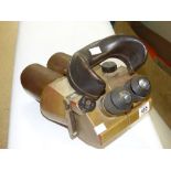 WWII GERMAN BINOCULARS CXN (EMIL BUSCH) DF 10 X 80 POSSIBLY U-BOAT EQUIPMENT