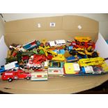 BOX OF VEHICLES, INCLUDING MATCHBOX & LONE STAR