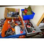 3 BOXES OF MIXED MECCANO