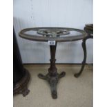 CAST IRON VICTORIAN TABLE BASE