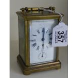 FRENCH REPEATER ALARM CARRIAGE CLOCK