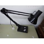 BLACK ANGLEPOISE LAMP