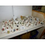 LARGE COLLECTION OF CRESTED WARE