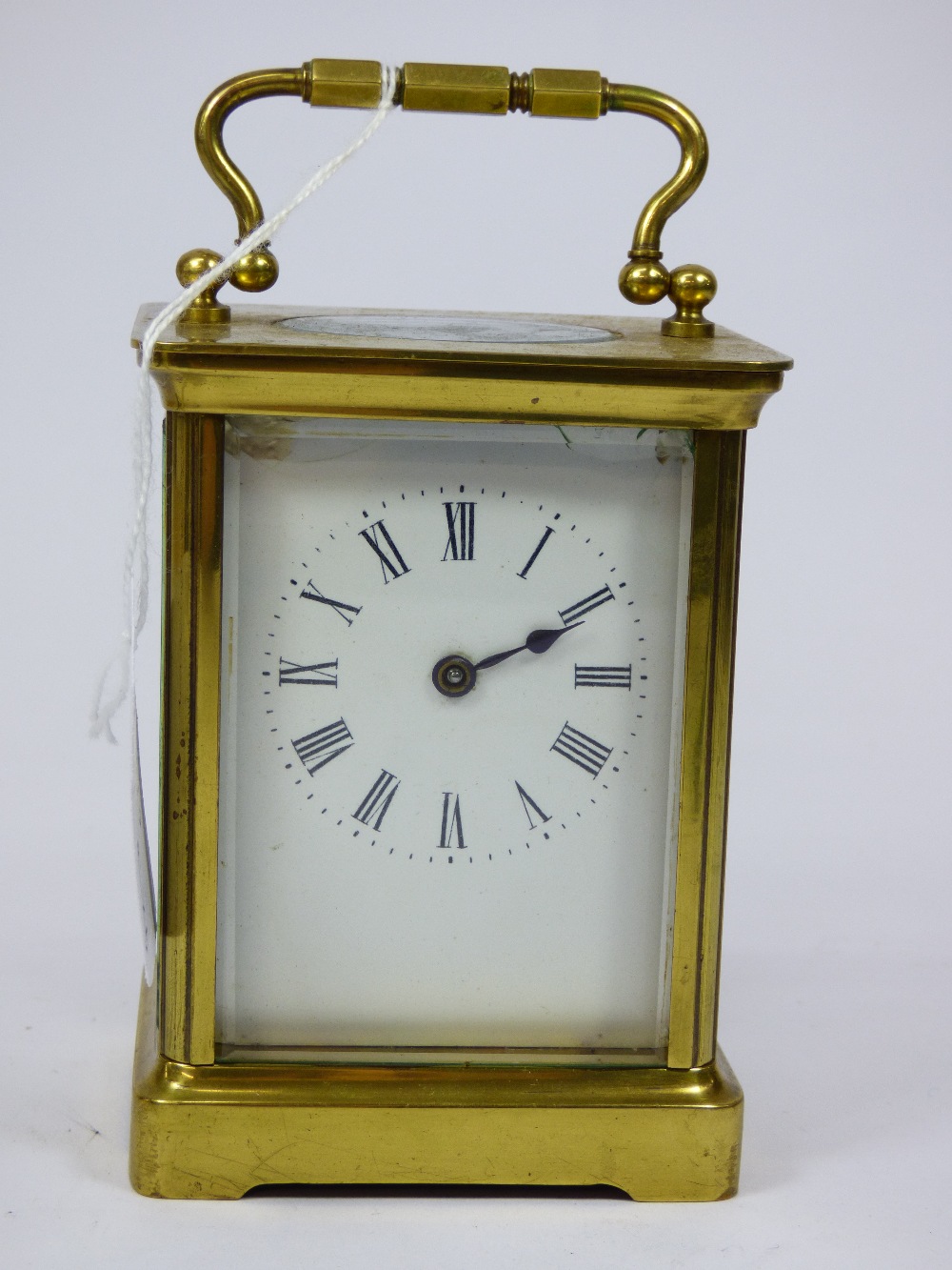 BRASS CARRIAGE CLOCK - Image 2 of 3