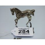 HALL MARKED SILVER HORSE 68 GRAMS