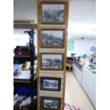 5 FRAMED PHOTOGRAPHIC PRINTS OF BRIGHTON SCENES