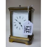 FRENCH REPEATER CARRIAGE CLOCK