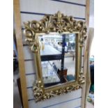 ORNATE GILDED FRAME MIRROR