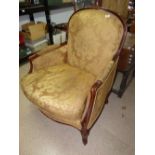 LARGE VICTORIAN ARMCHAIR