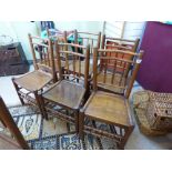 6 X CLISSET STYLE CHAIRS