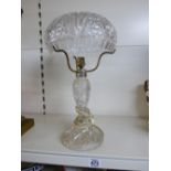 GLASS MUSHROOM LAMP