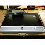 DMTECH TV WITH DVD PLAYER & ACCESSORIES