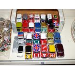 COLLECTION OF MINI CARS, VARIOUS MAKES