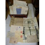 BOX OF EPHEMERA