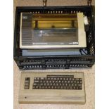 COMMODORE 64 + MATRIX PRINTER MPS 801