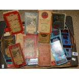 BOX OF VINTAGE MAPS, MAINLY BACON'S & ORDINANCE SURVEY