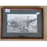 FRAMED BLACK & WHITE PRINT OF BRIGHTON PIER